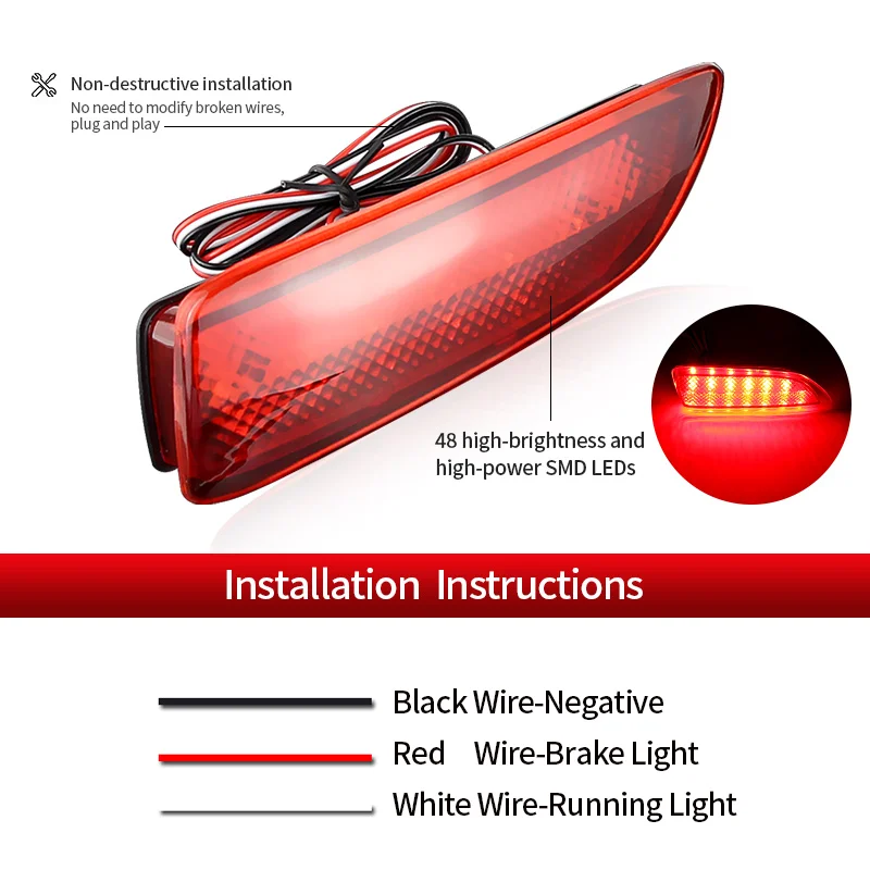 2 шт. задний отражатель для Toyota Corolla/Lexus CT200h