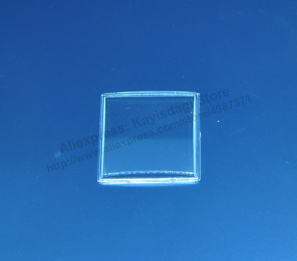 

Plastic (Acrylic) Watch Glass Crystals Comp. For Vintage Square Zenith Kennedy