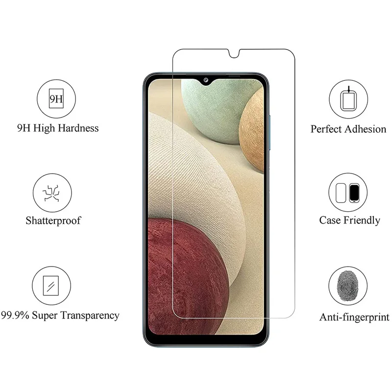 Фото 4 шт. закаленное стекло для Samsung Galaxy A12 A22 A32 A42 A52 A52S A72 A51 A71 A13 A23 A33 A53 A73 №2