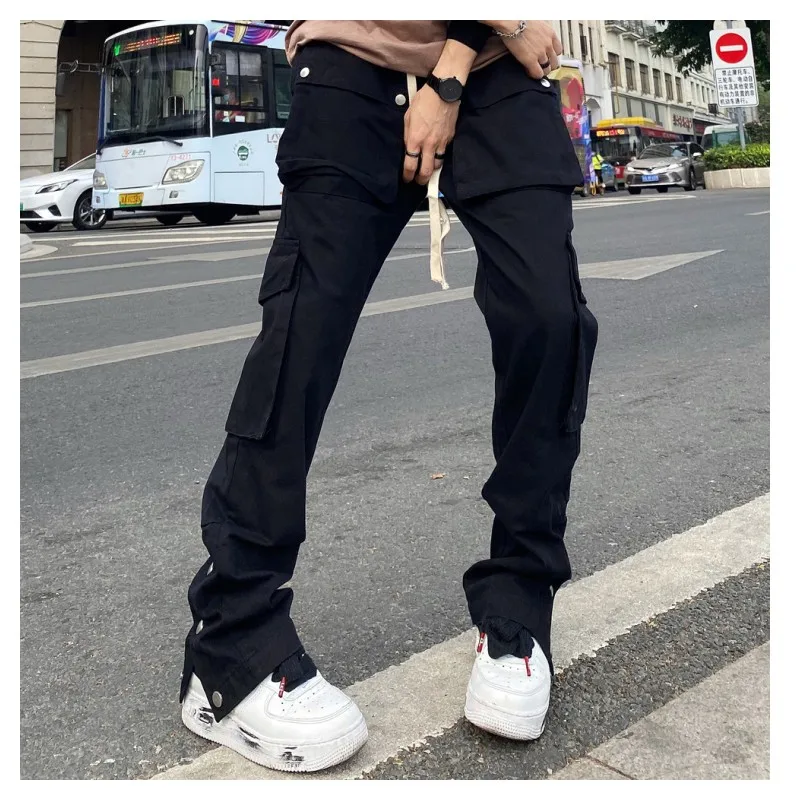 Oversize Pants Cargo Y2k Sweatpants Male Men Trousers Man Casual Black Men's Hip Hop Overalls Trendyol Baggy Women's Fashion