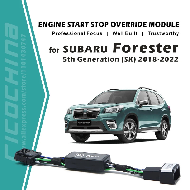 

Car Automatic Stop Start Engine Relay For SUBARU Forester SK 2018-2022 Canceller Disable Auto Stop Canceller Car Accessories