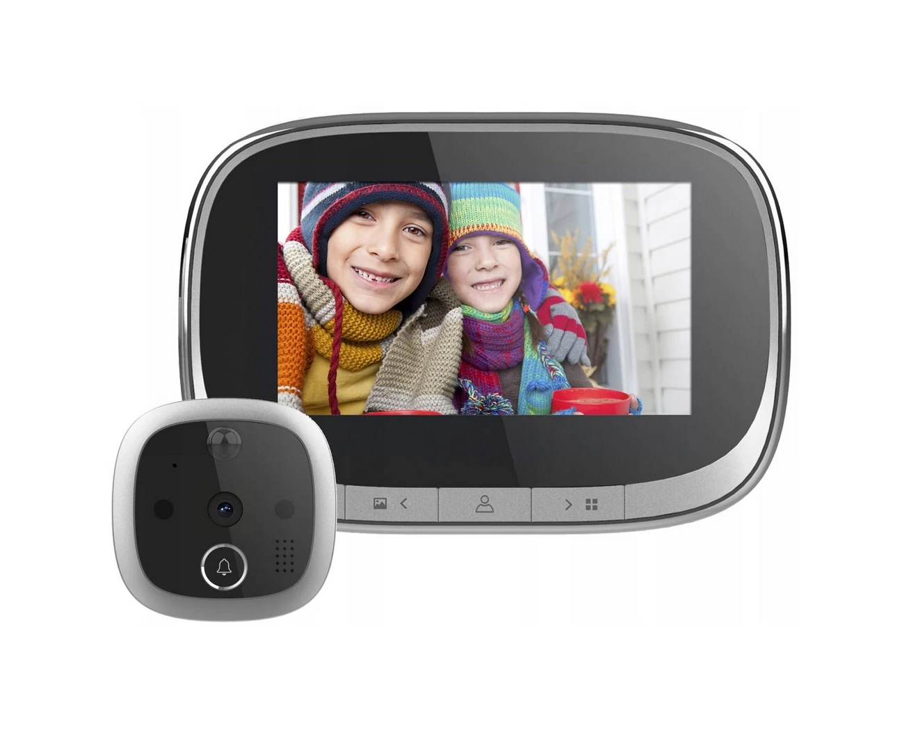 Глазок с экраном. Дверной глазок с экраном. Tuya 5g+2.4g Wi-Fi видео глазок. Вспомогательный монитор с глазком для контроля фокусировки.