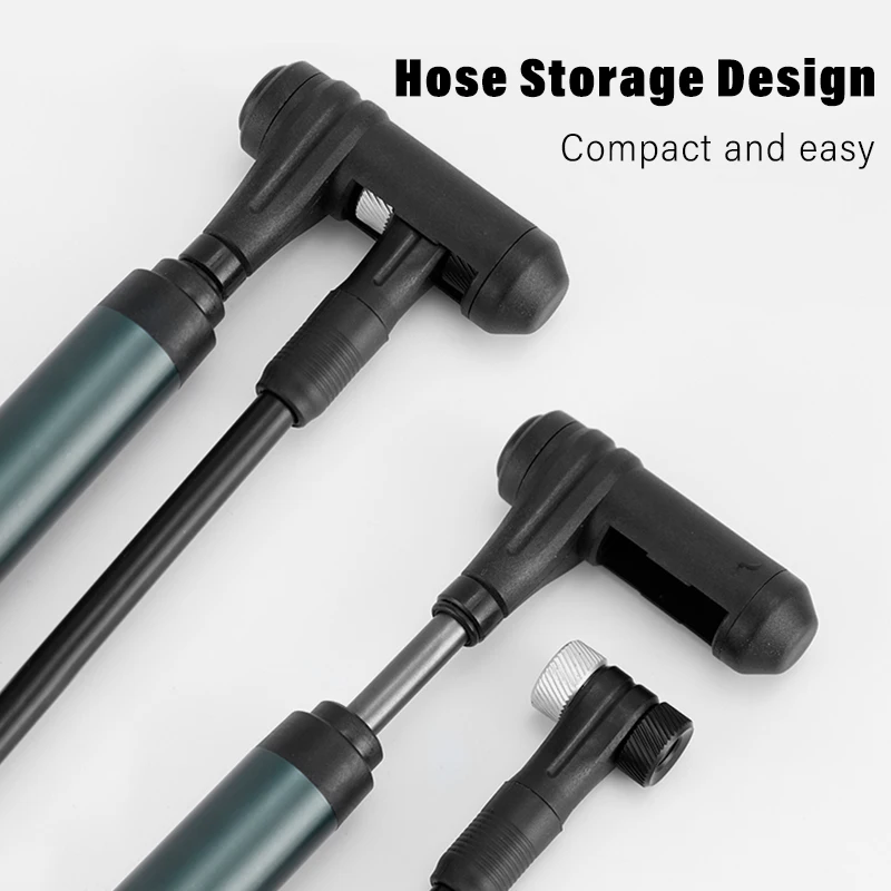 Насос велосипедный портативный с шлангом 2022