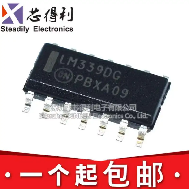 10PCS LM339DR2G LM339DG SOP-14 на электронных компонентах |