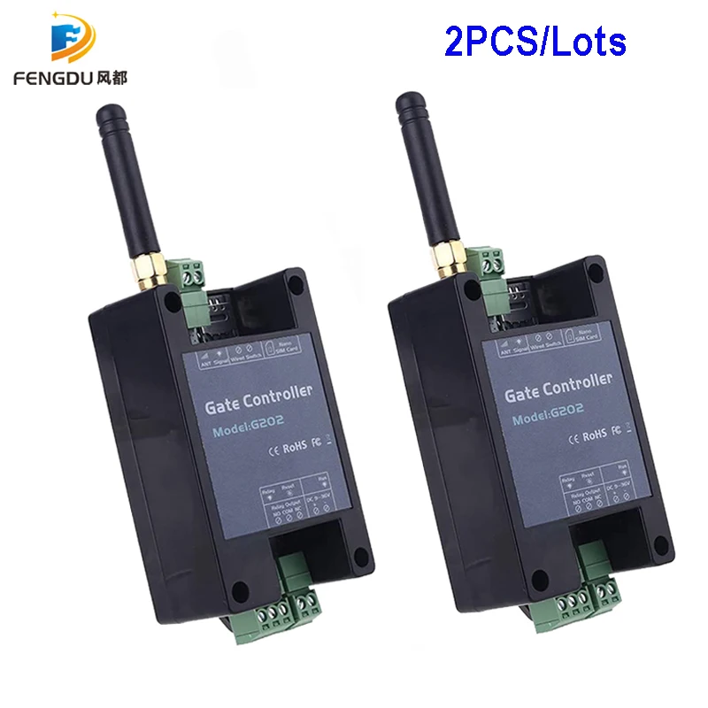 Gsm-модуль для ворот 2 шт. дистанционное управление Переключатель ВКЛ/ВЫКЛ