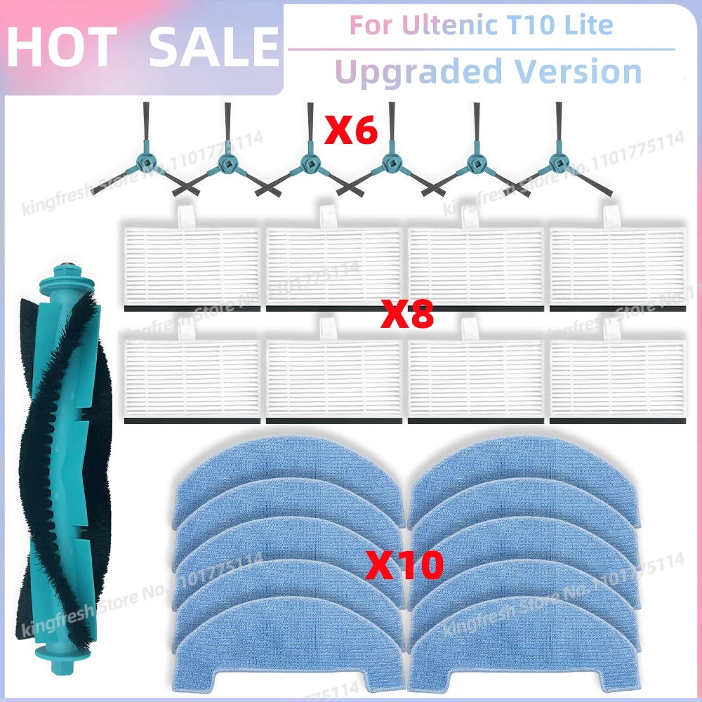 

Подходит для (Mova E20 Plus, Trouver E20 Plus, Liectroux M70 Pro, Honor Choice R3 / R3 Plus / S3 Plus, Ultenic T10 Lite, Mova E20/ Trouver E20, Proscenic Q8 Max) Запчасти Основная щётка Фильтр Тряпка
