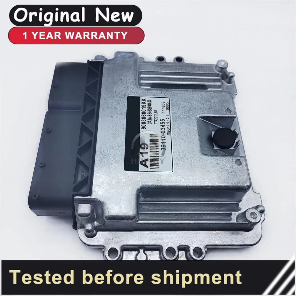 

Автомобильная материнская плата двигателя Ecu 39110-03455 Meg17.9.12.1 A19 для Kia