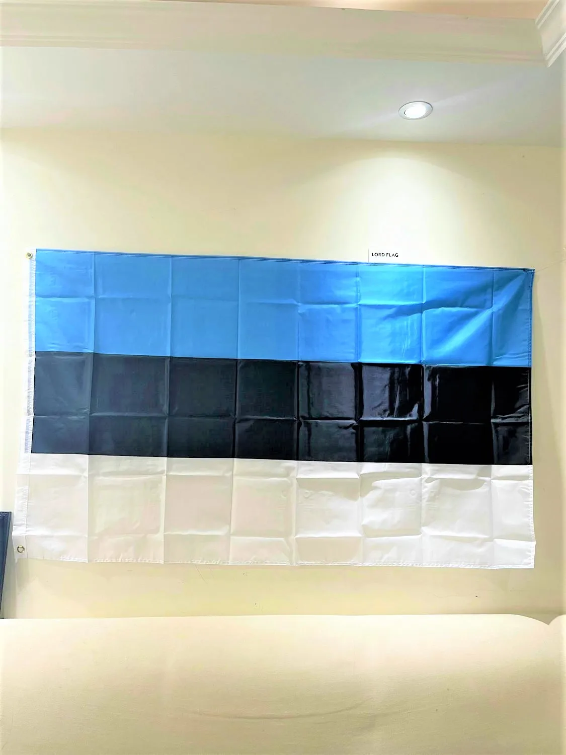 

Free Shipping Estonia flag 90x150cm Hanging High Quality Estonia National flag For Decoration And activity