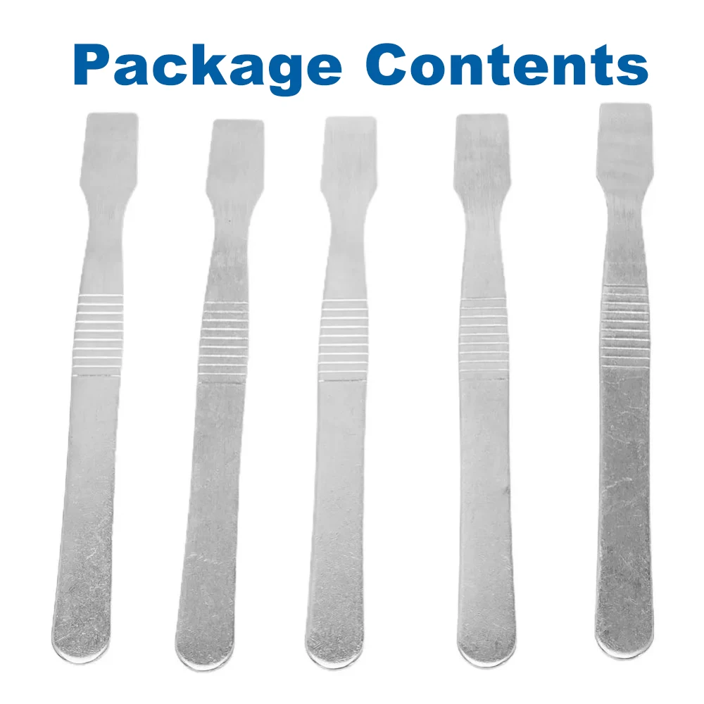 Набор лопаток из нержавеющей стали 5 шт. металлические инструменты для лом и