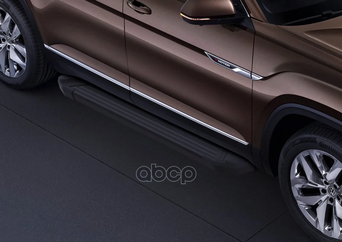 Порог-Площадка Black F193alb + Комплект Крепежа Rival Volkswagen Teramont 2018- арт. F193ALB58051 |