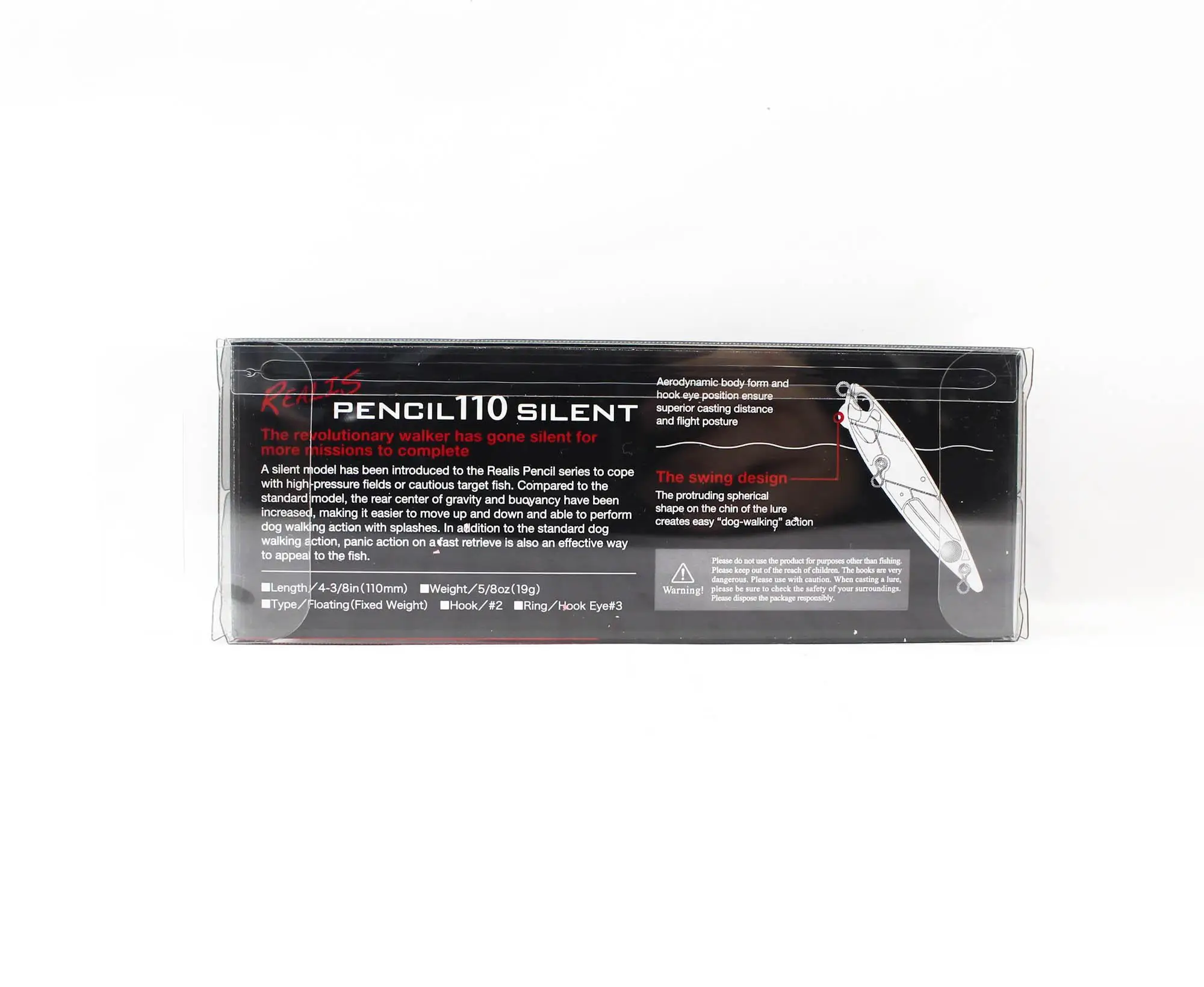 Бесшумная плавающая приманка Duo Realis Pencil 110 ACC3519 (6523)