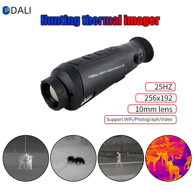 

DALI S252 Thermal Imager S243 Infrared Night Vision with WiFi Monocular Handheld Thermal Imaging Camera Outdoor for Hunting
