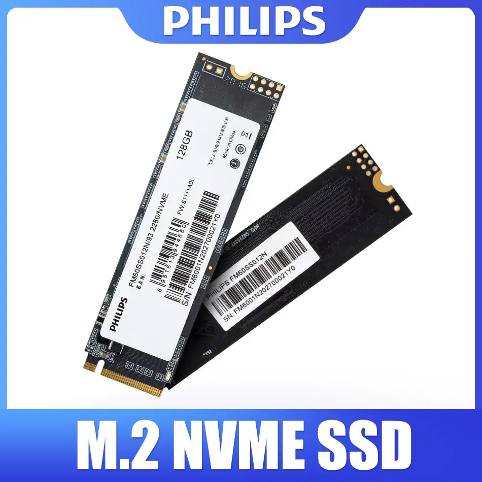 

Philips SSD M2 512GB NVME SSD 1TB 128GB 256GB 500GB SSD M.2 2280 PCIe Hard Drive Disk Internal Solid State Drive For Laptop