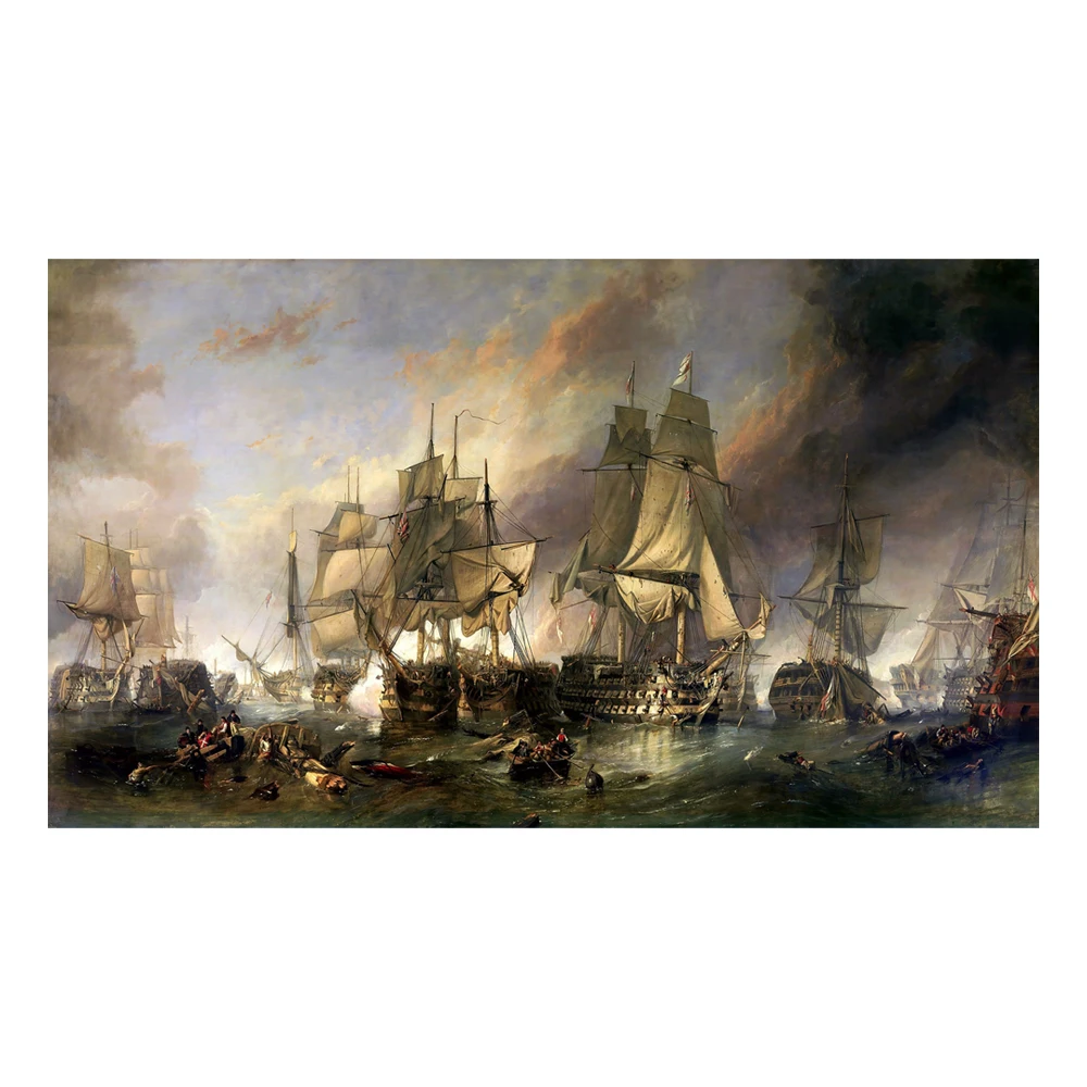 

Картина на холсте Fashionista Битва за Трафальгар