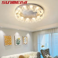 Modern Ceiling Lamp Luxury Glass Crystal LED Ceiling Light For Bedroom Dining Living Room Study Roof Home Decor Lighting Fixture