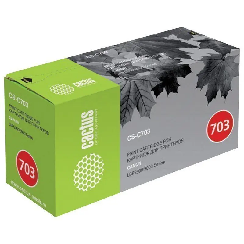 CACTUS Картридж лазерный () для CANON LBP-2900/3000, ресурс 2000 стр 361990