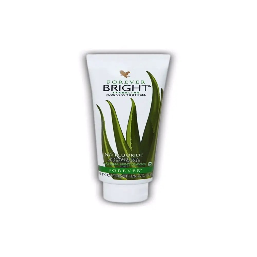 FOREVER LIVING BRIGHT Natural Aloe Vera Toothpaste Fluoride Free Vegan White Healthy Teeth Toothgel FEDEX EXPRESS FAST DELIVERY