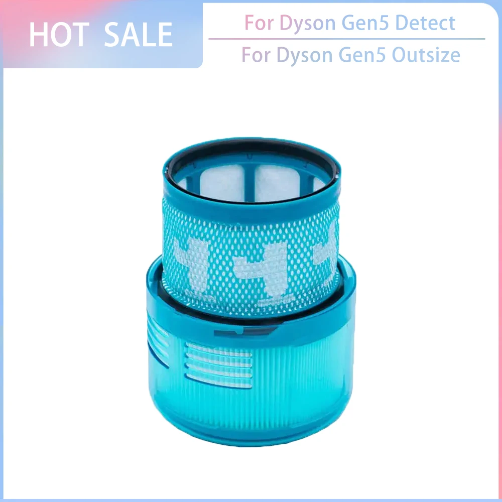 Совместимо с беспроводными пылесосами Dyson Gen5 Detect Outsize Запасные части Задний фильтр HEPA Аксессуары