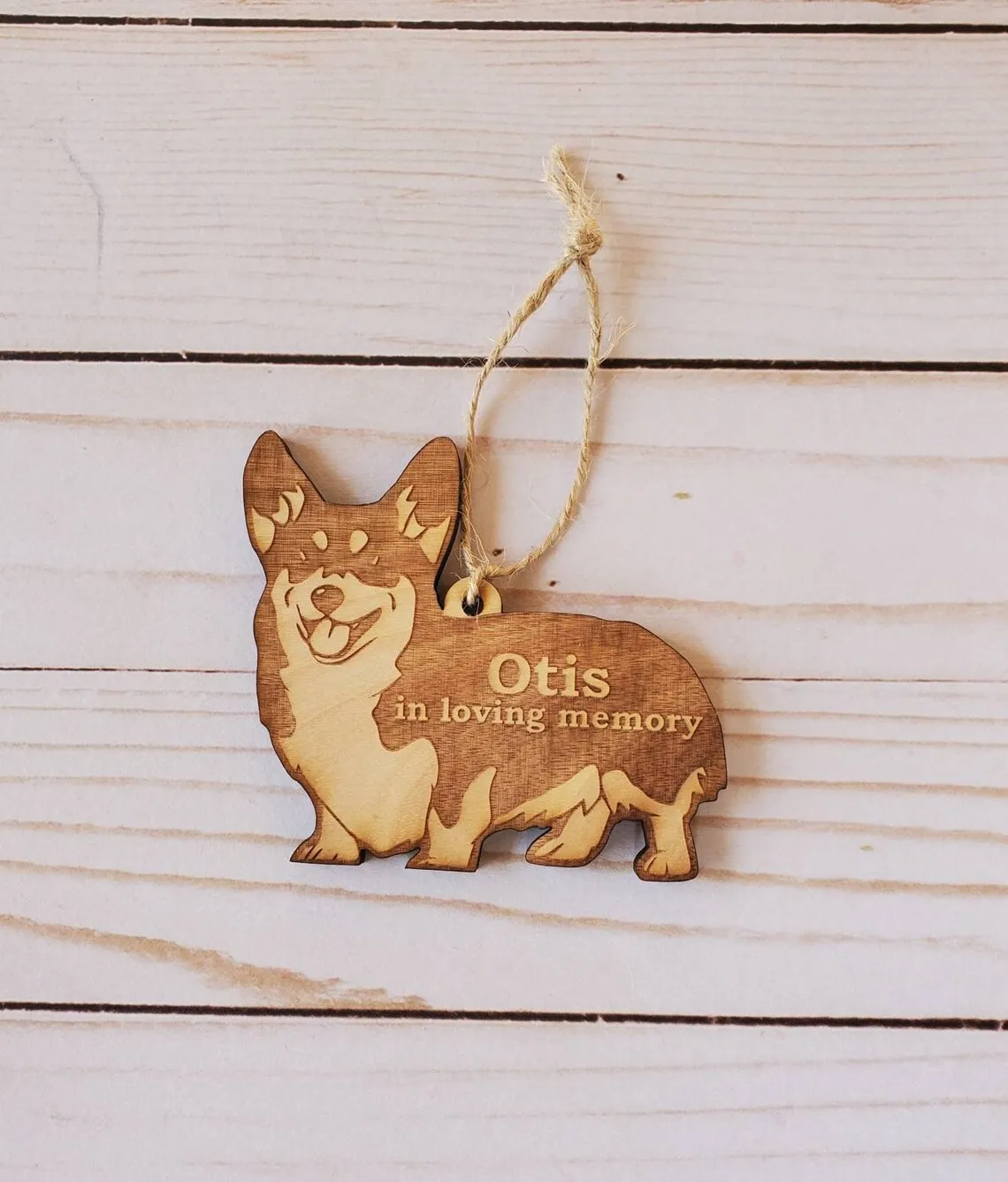

in loving memory corgi,Christmas ornament,corgi Christmas,dog ornament,angel pet ornament,angel corgi ornament,memory ornaments