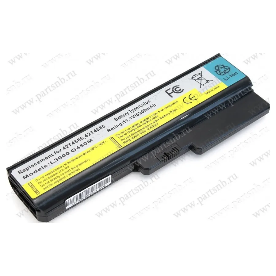 Аккумулятор для ноутбука LENOVO 42T4585 5200 mah 11.1V |