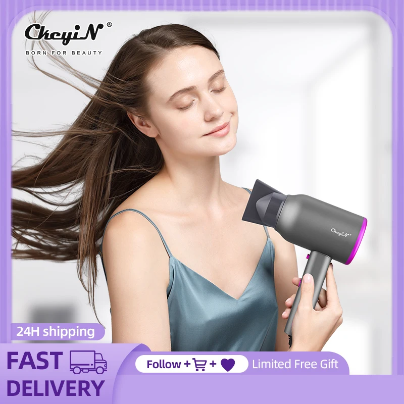 

1600W Fast Hairdryer Blow Dryer Lightweight Negative Ionic Hair Blow Dryer Professional salon hair dryer with 2 Heat Setting