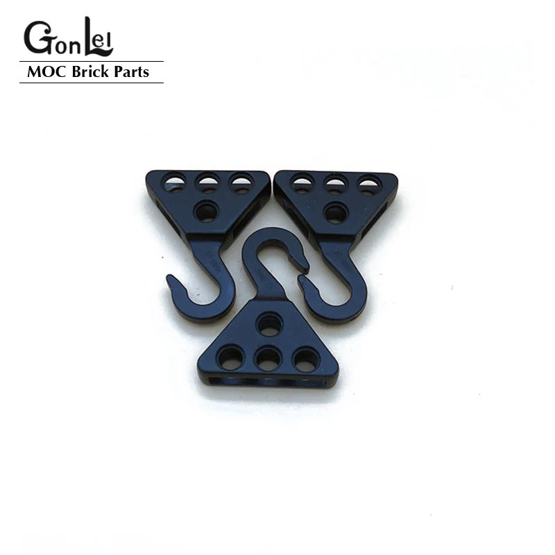 

1-2Pcs Technical Metal Hook as Supports for Girders and Cranes Building Block Bricks 70496 For 20004 Crane Mk II 11200 MOC Car