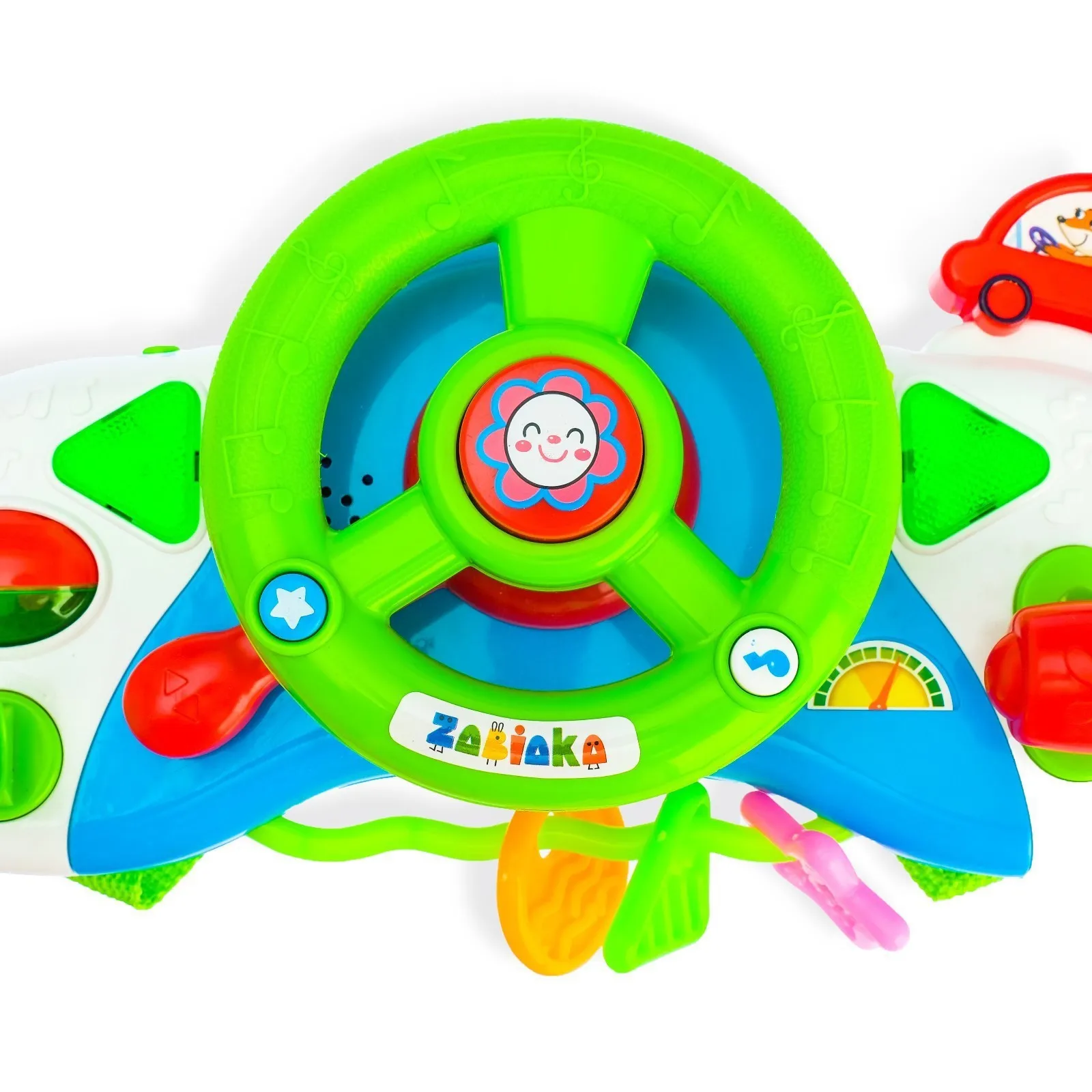 Music steering wheel pendant &quotfun рулим!&quot sound light color mix |