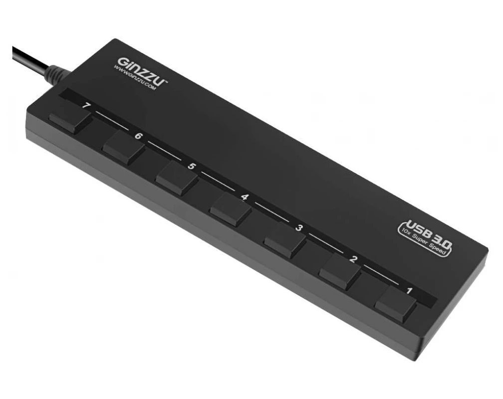 GR-388UAB USB-хаб (концентратор) Ginzzu
