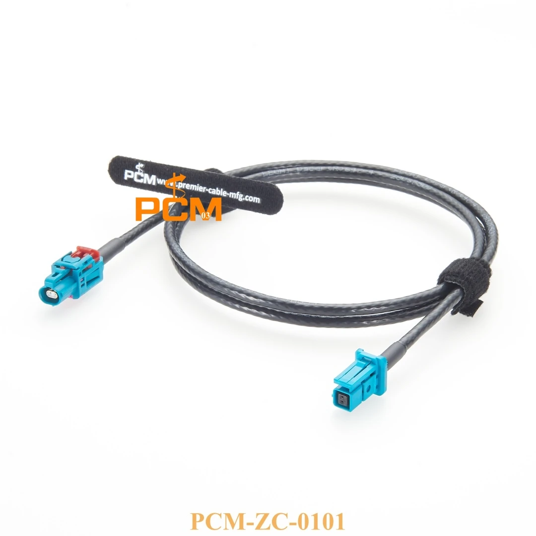 Кабель Ethernet GEMnet Female 1-2368022-4 на разъем MATEnet Jack 2302510-9 для автомобильных систем, экранированный, для камер ADAS, LEONl Dacar 686-3 (art.: 3920d50838deb) - 3920d50838deb