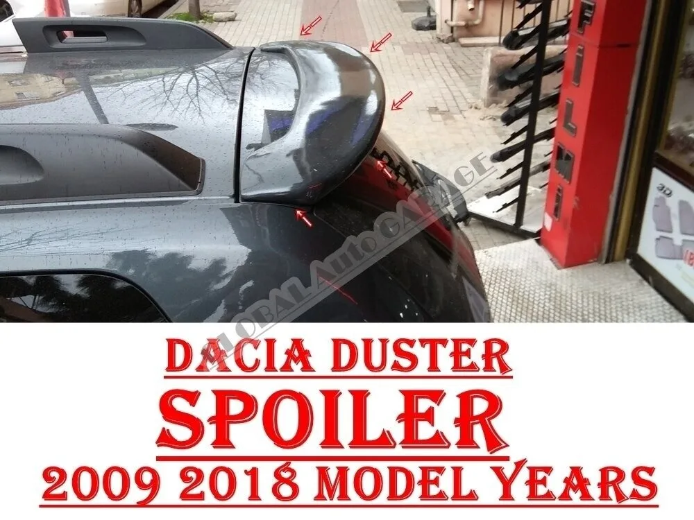 

Спойлер для Dacia Duster 2009 2010 2011 2012 2013 2014 2016 2017, автомобильный аксессуар, универсальные спойлеры, автомобильная антенна для грязи