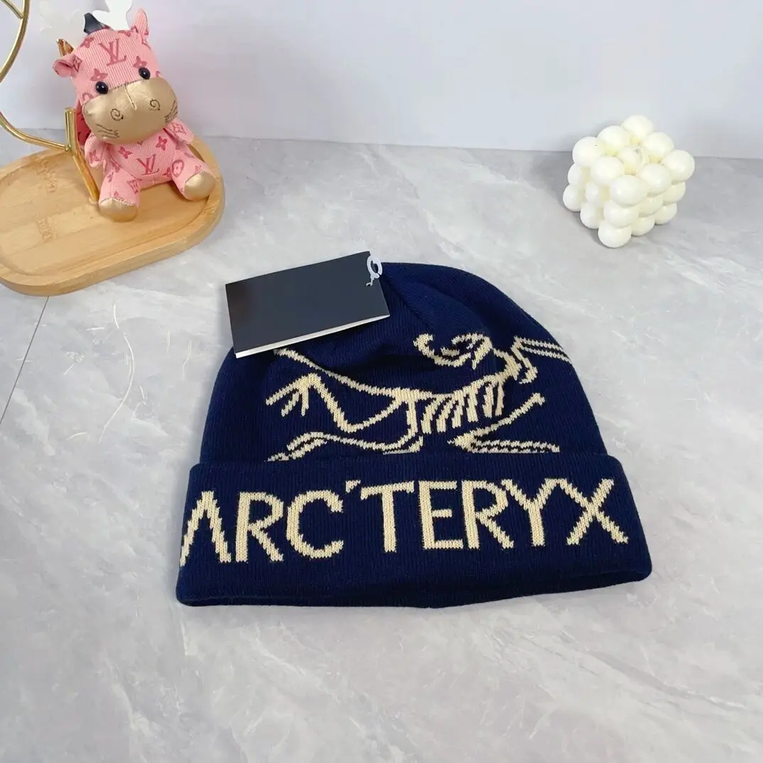 Arc 'teryx Трикотажные Шляпы Зимние Уши Мягкие Теплые Морозостойкие