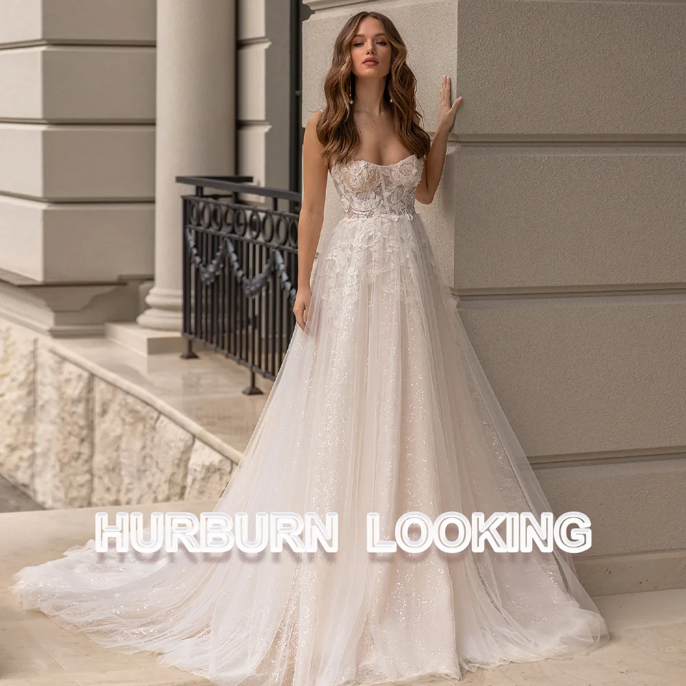 

HERBURN Sweet Princess Wedding Dresses For Mariages Sweetheart Court Train 2023 Custom Made Robe Mariee Robe De Soiree Mariage
