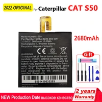 100 original 2680mah s50 phone battery for caterpillar cat s50 cuba bl00 s5 high quality batteries with toolstracking number