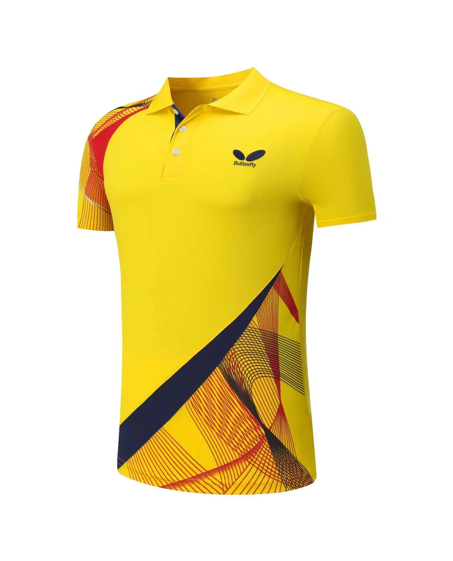 New Table Tennis Clothing Men's and Women's Short Sleeve Speed Dry Breathable Training Suit Lapel Sports Team Uniform