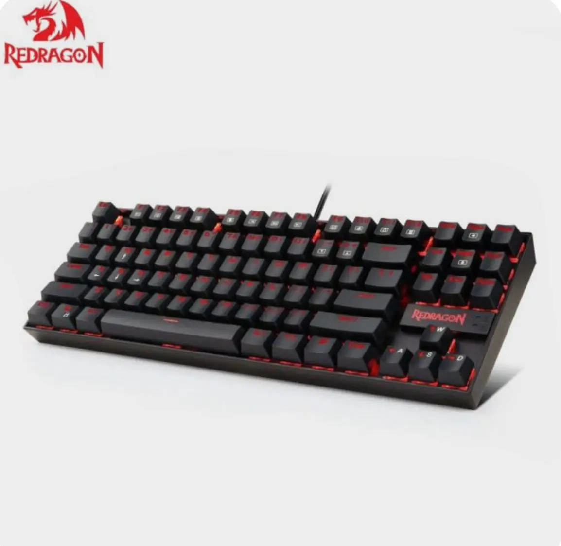 Проводная Механическая игровая клавиатура Redragon KUMARA K552 RGB подсветка 87 клавиш