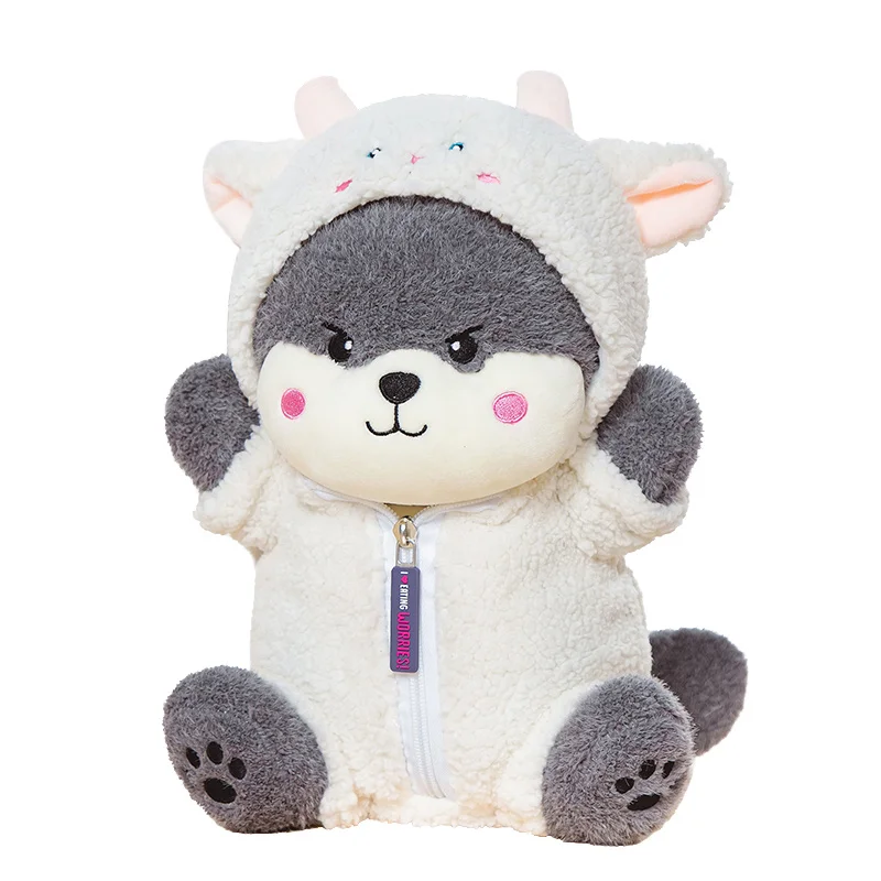

Kawaii Cartoon Animal Wolf Wolf in Sheep's Clothing Plush Toy Doll Creative Decoration Cute Baby Child Girlfriend Birthday Gift