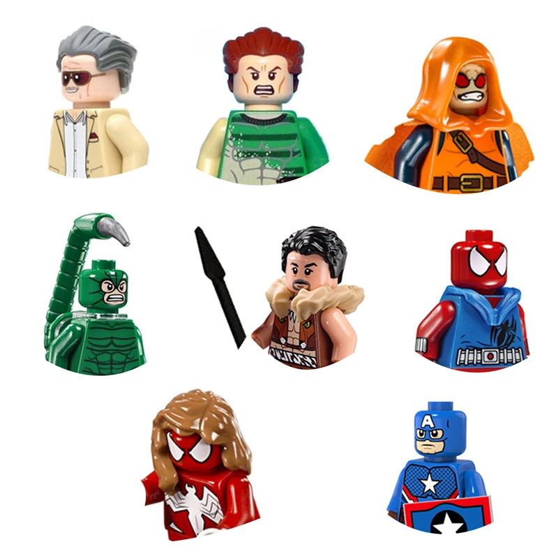 Конструктор серия Супергерои Disney миниатюрные куклы из мультфильмов Капитан