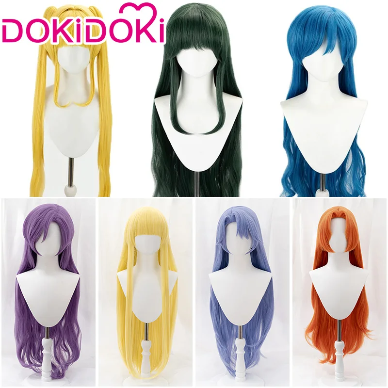 

DokiDoki Anime Mermaid Melody PichiPichiPitch Cosplay Nanami Ruchia /Toin Rina/ Hanon Hosho Cosplay Wig Anime Mermaid Melody