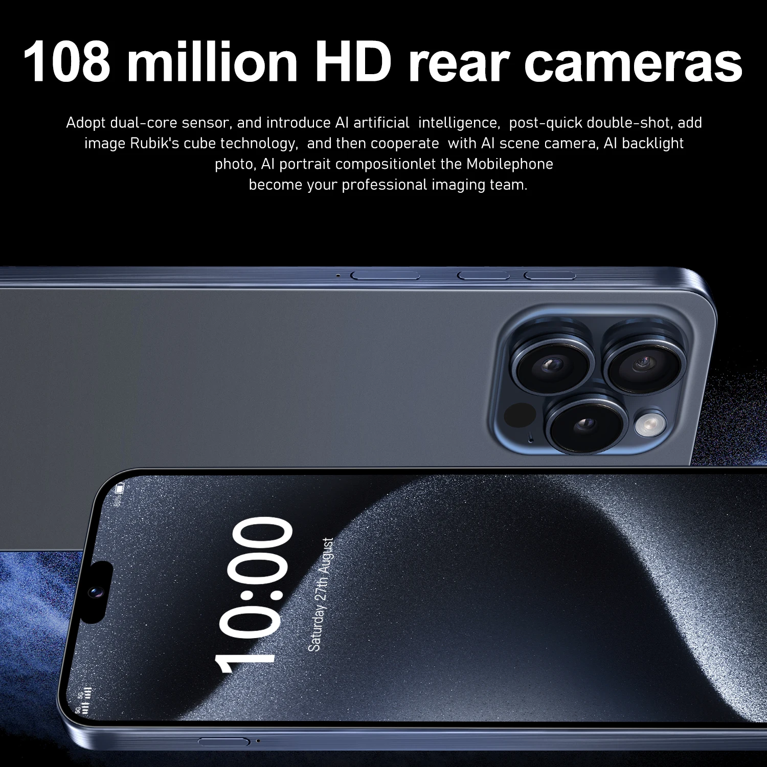 I16 Pro Max оригинальный брендовый смартфон 6 8 дюйма новый полноэкранный сотовый
