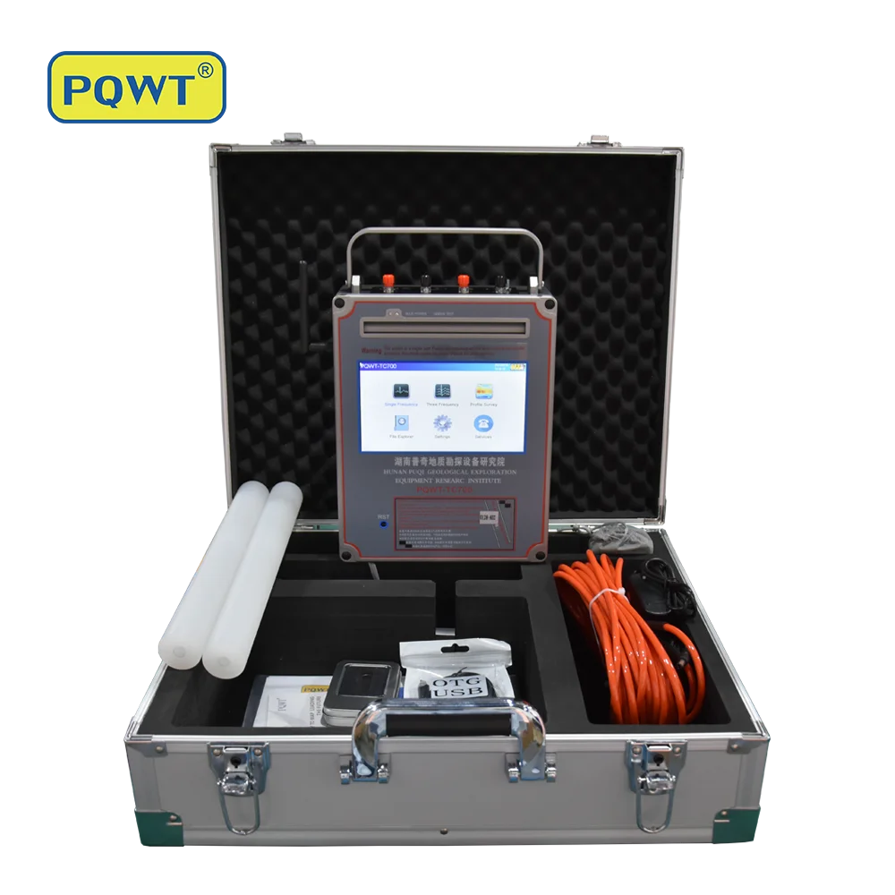 

PQWT-TC700 Detector Water Instrument the Detection of Underground Water Geophysical Equipment for Depth 150/300/500/600m