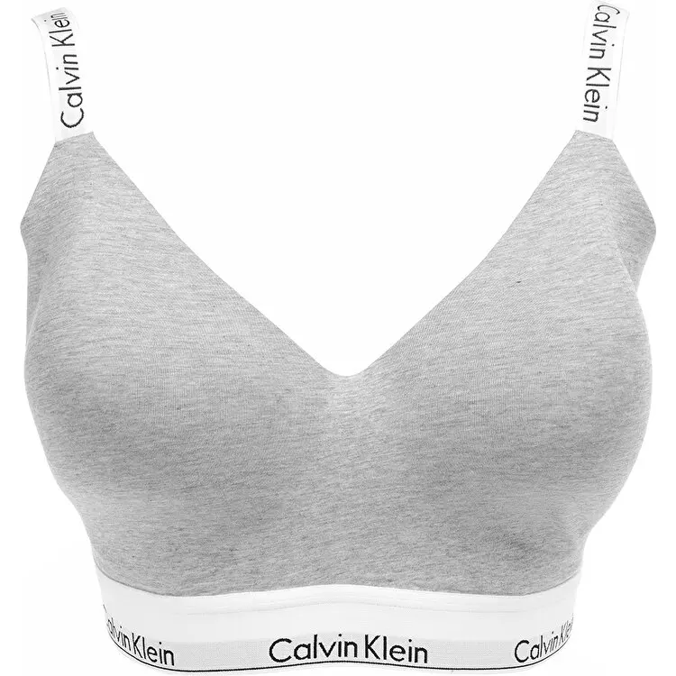 Calvin Klein Серый бюстгальтер