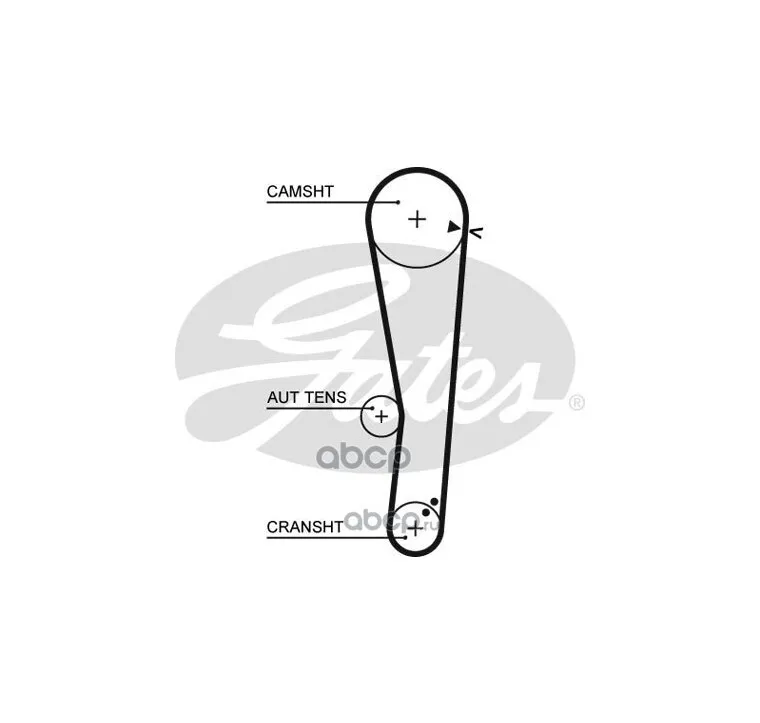 Ремень Грм Gates арт. 110STS22