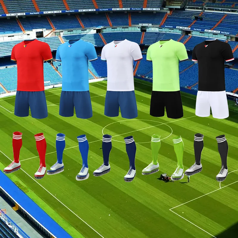

Спортивная рубашка мужская футбольная одежда для детей 2022 2023 Оригинальные спортивные штаны Спортивная одежда футбольная команда блузка Од...