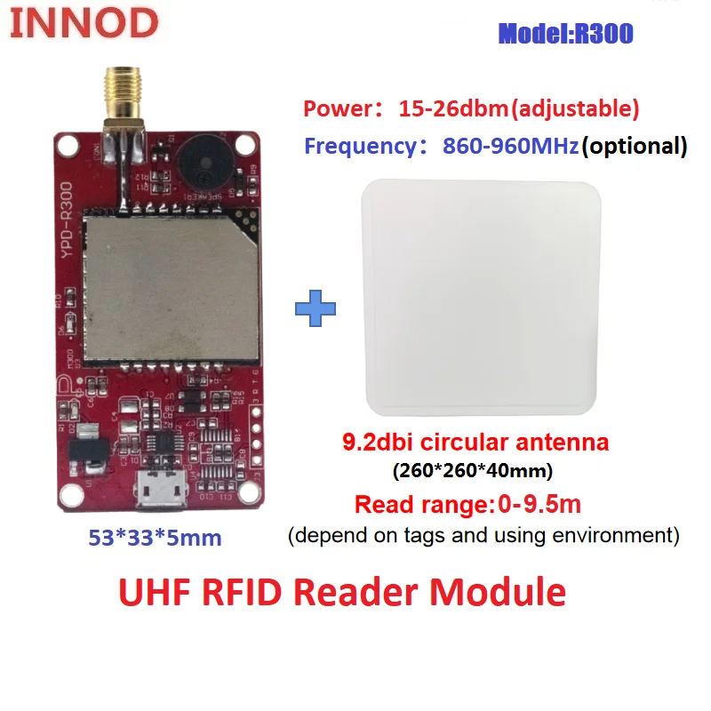 

Модуль RFID UHF R300 ultrarfid