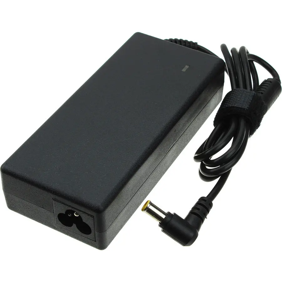 Блок питания 19.5В 4.7А импульсный 6.4*4.4 штырь внутри для Sony/Fujitsu штекер угловой |