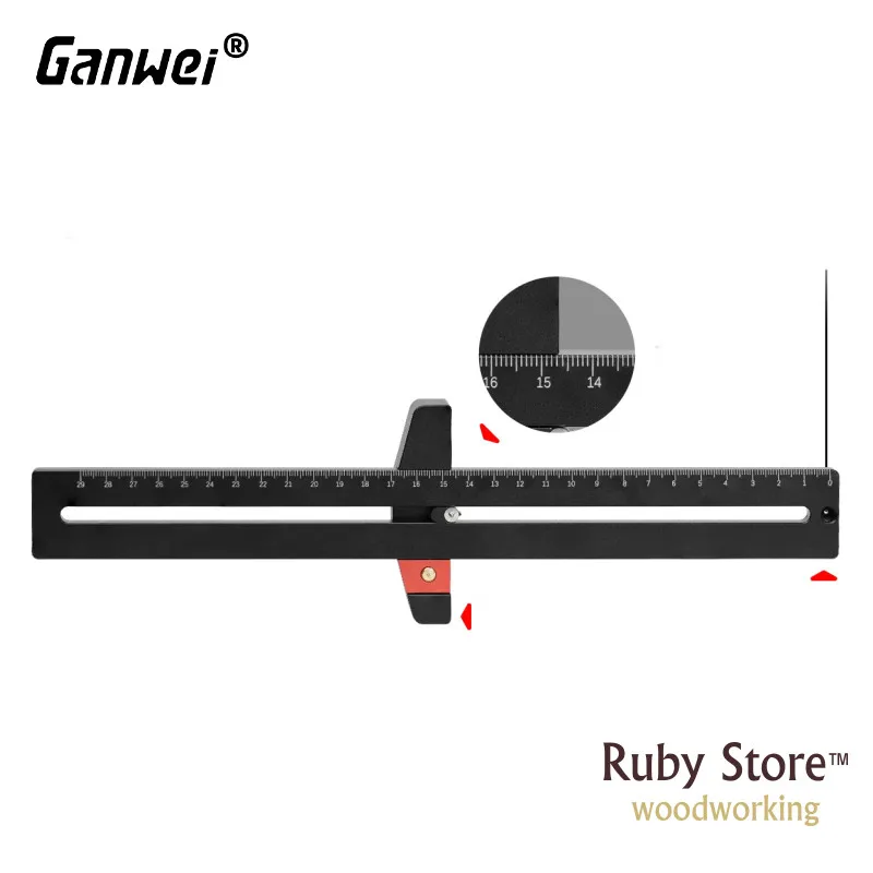 Изготовление кругов Ganwei и маркировочный калибр линейки Деревообработка