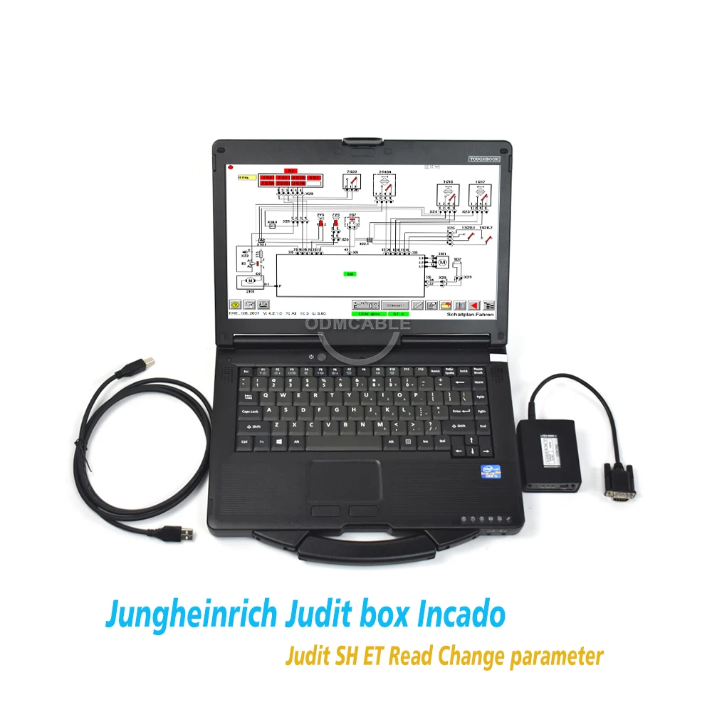 Для JUDIT 4 диагностический комплект Jungheinrich Judit box Incado SH ET чтение параметров