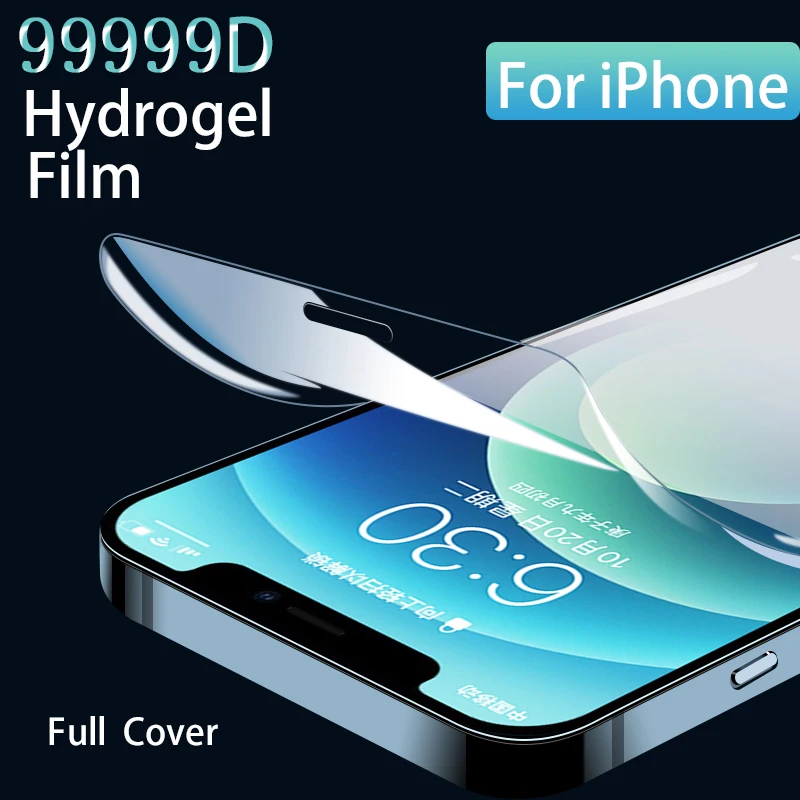 

Hydrogel Film For iPhone 12 11 Pro Max Mini Screen Protector iphone12 iphone11 Pro 11pro 12pro X XS Max SE 2020 6 S 6S 7 8 Plus