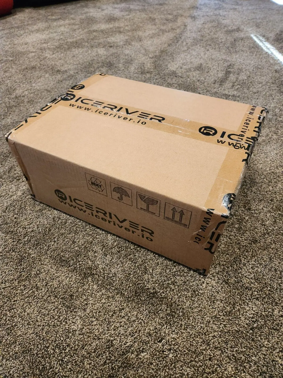 ICERIVER ALPH AL0 400G 100W Alephium Miner Mining Blake3 Алгоритм Бесшумная горная машина Подходит для