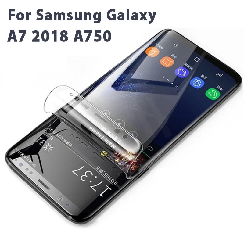 

Защитная пленка для Galaxy A9 Star Lite Pro, Гидрогелевая пленка для телефона Samsung A7 2018 A750 A6 A8 Plus